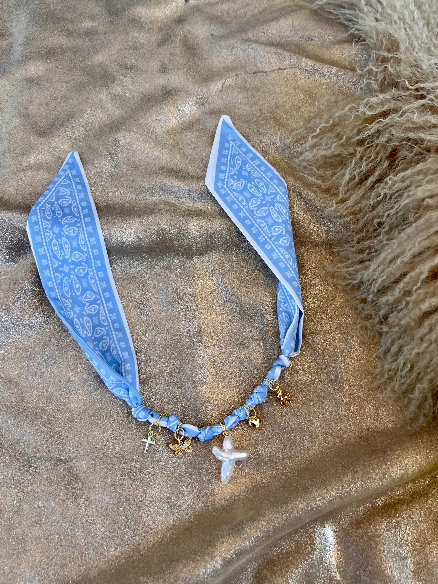 Handkerchief Necklace/Bracelet