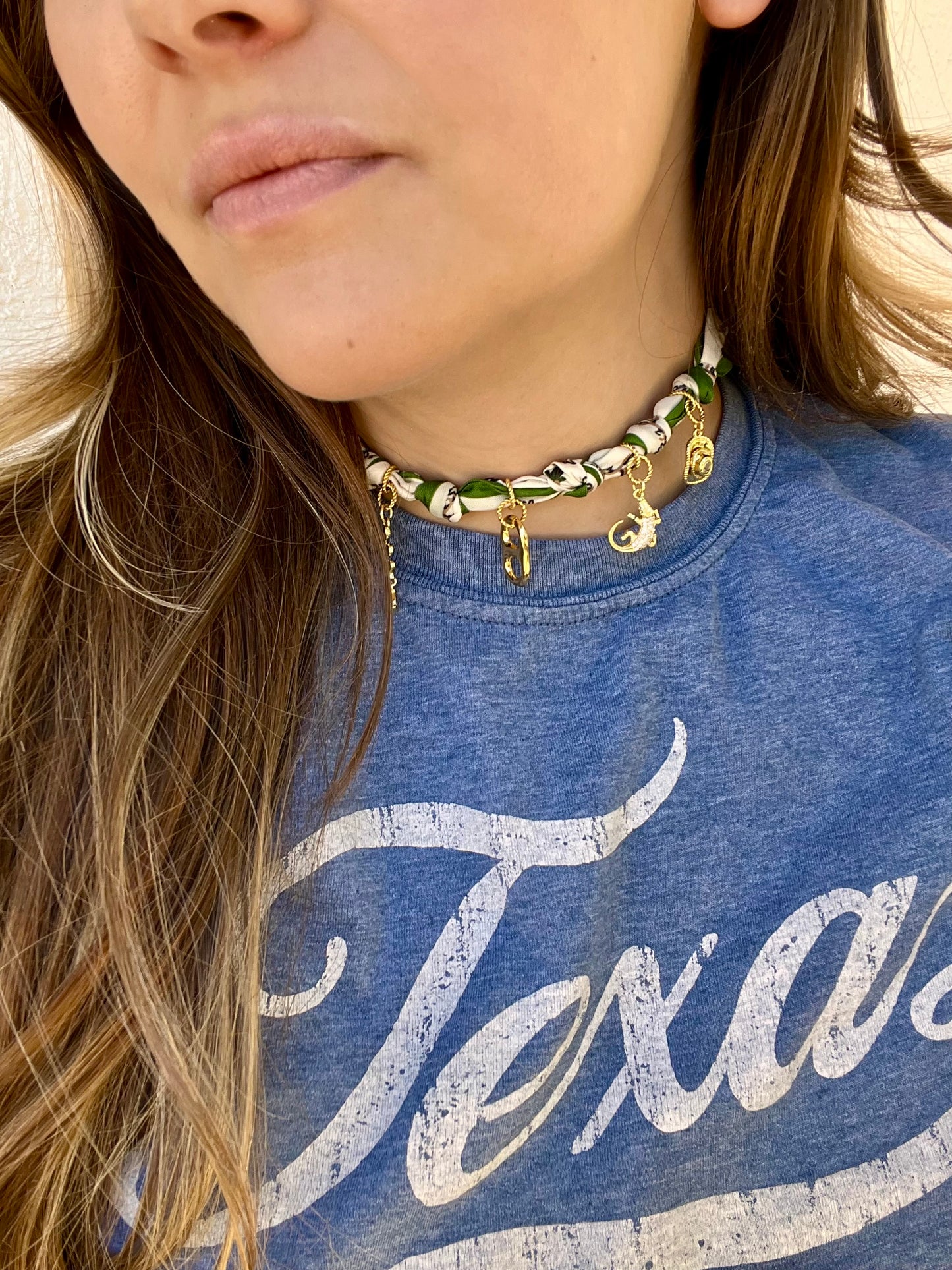 Handkerchief Necklace/Bracelet