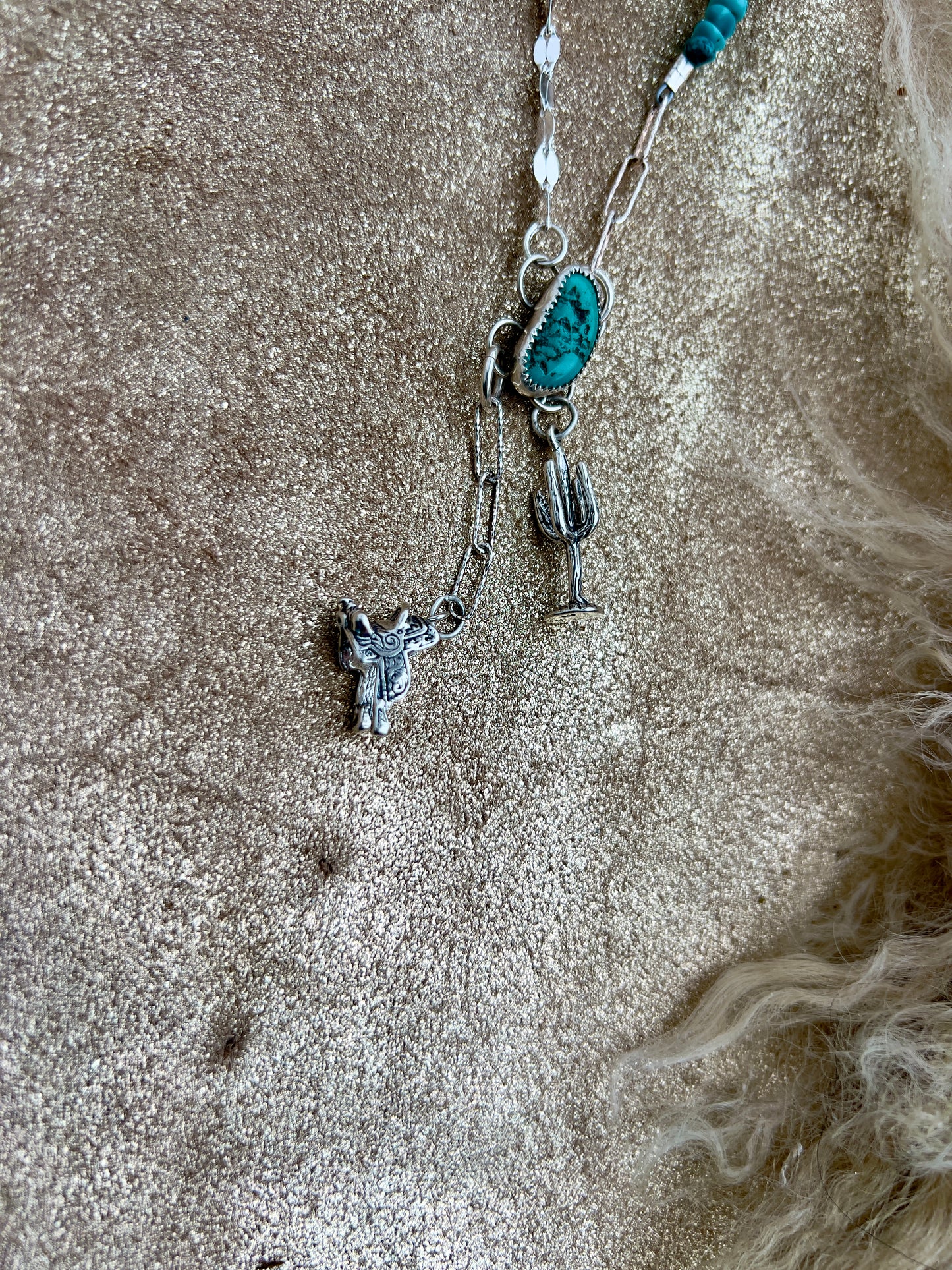 Sterling Silver Charm Necklace