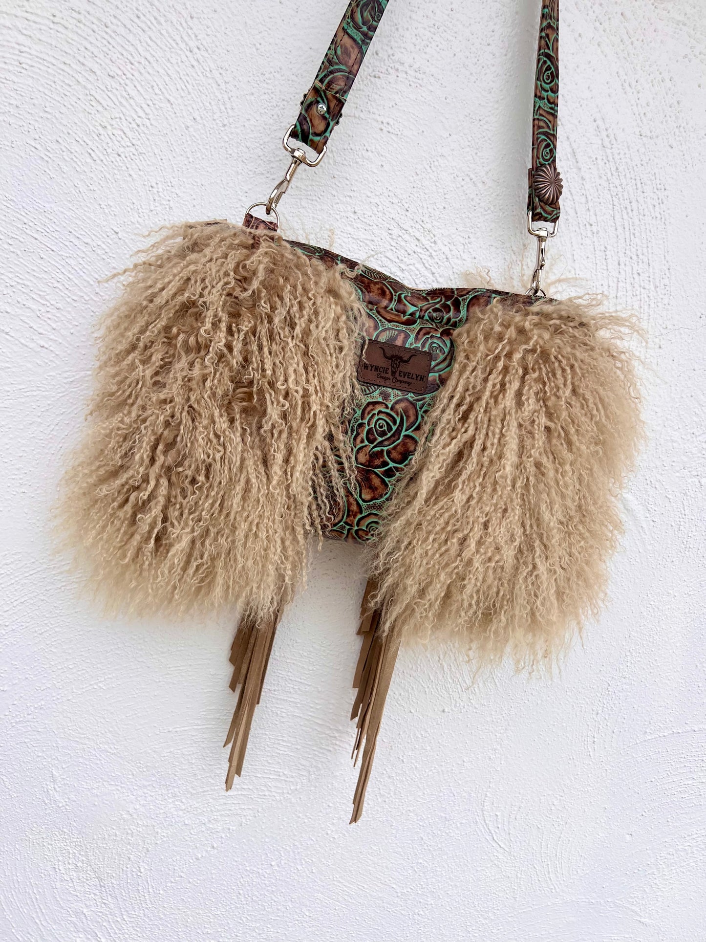 Wild Wooly - Turquoise and Gold