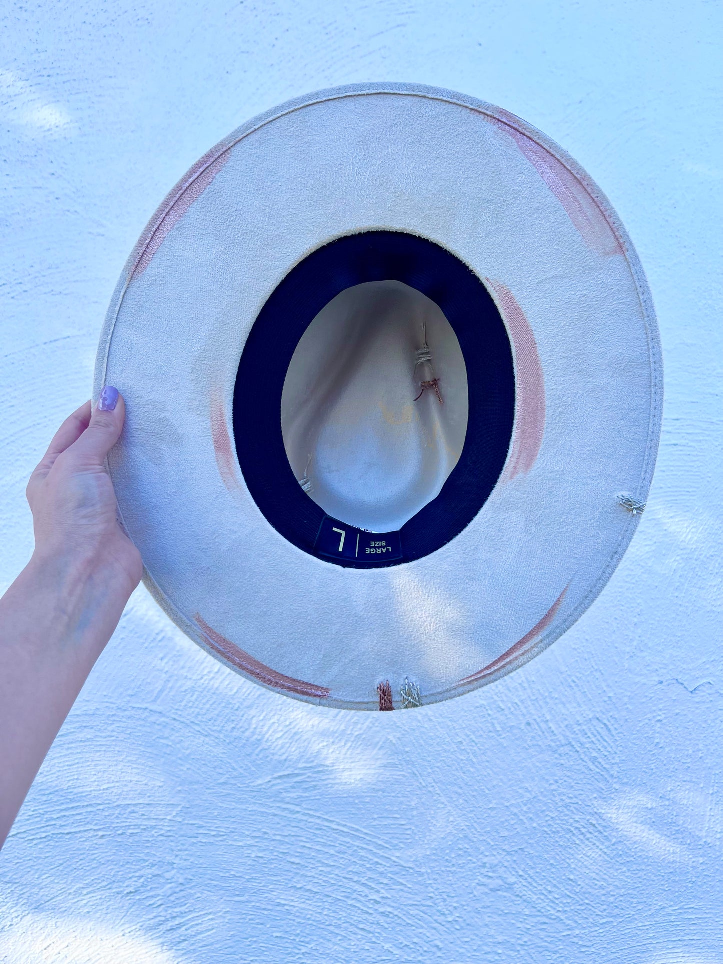 White Feather Hat