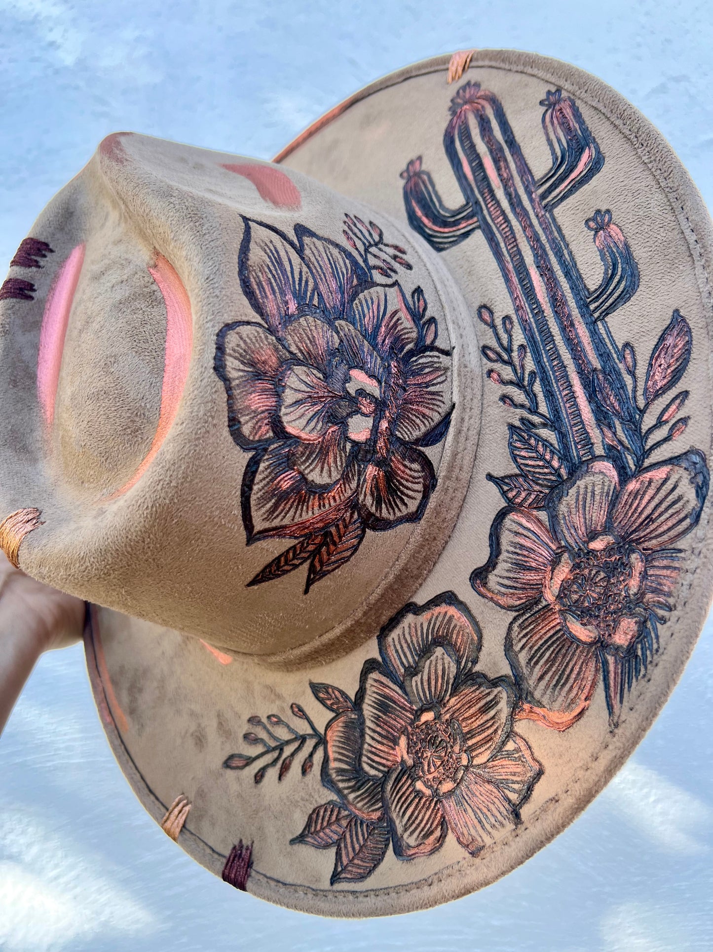 Cactus Flower Hat