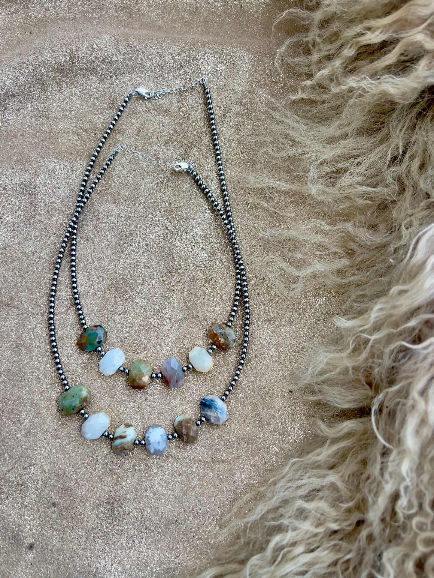 Peruvian Opal Necklace