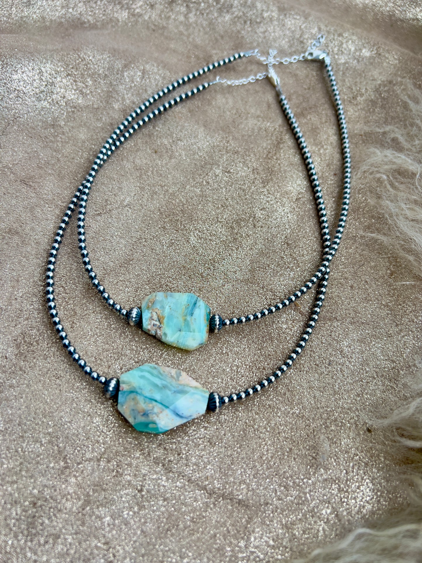 Peruvian Opal Necklace