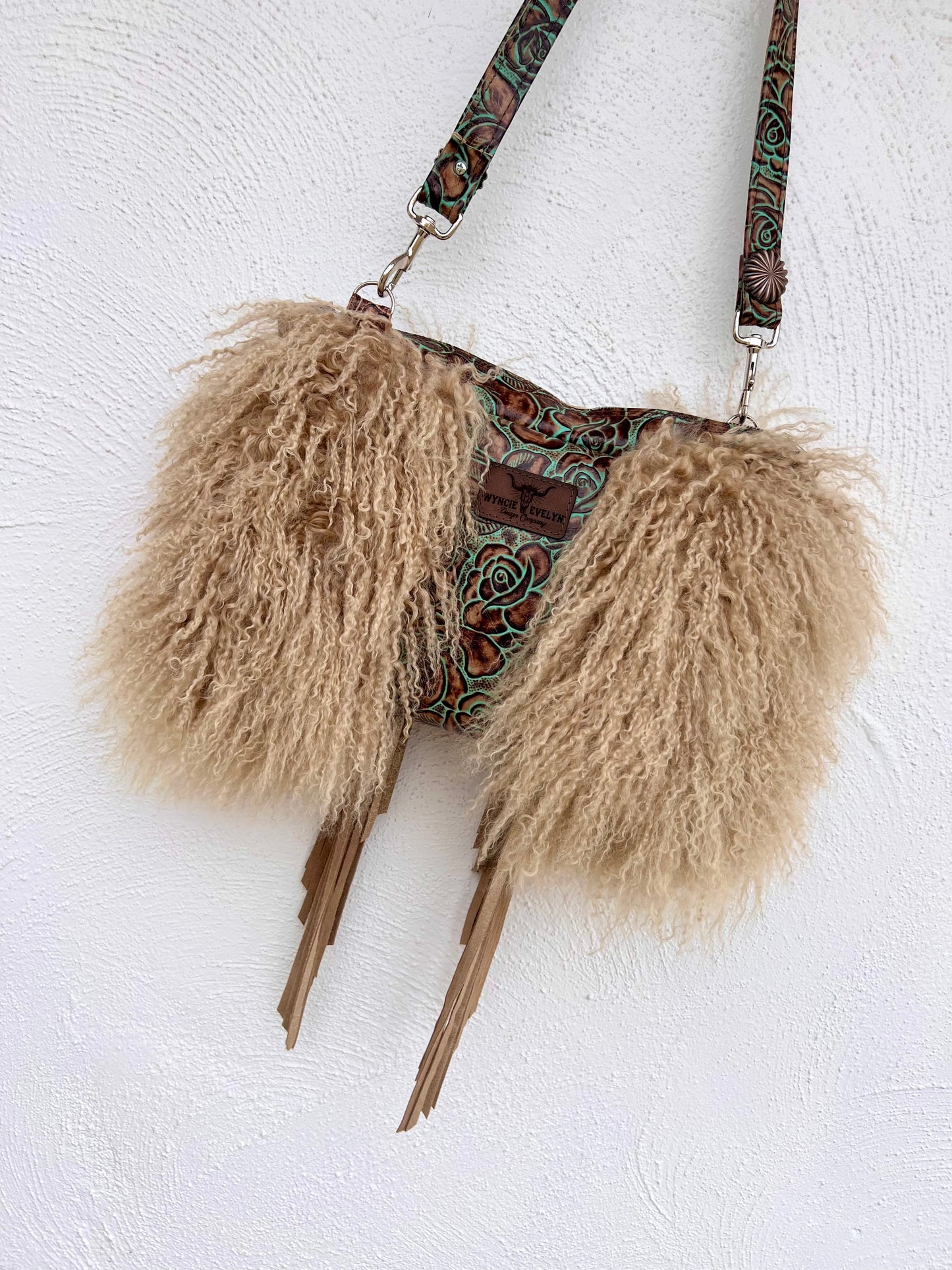 Wild Wooly - Turquoise and Gold