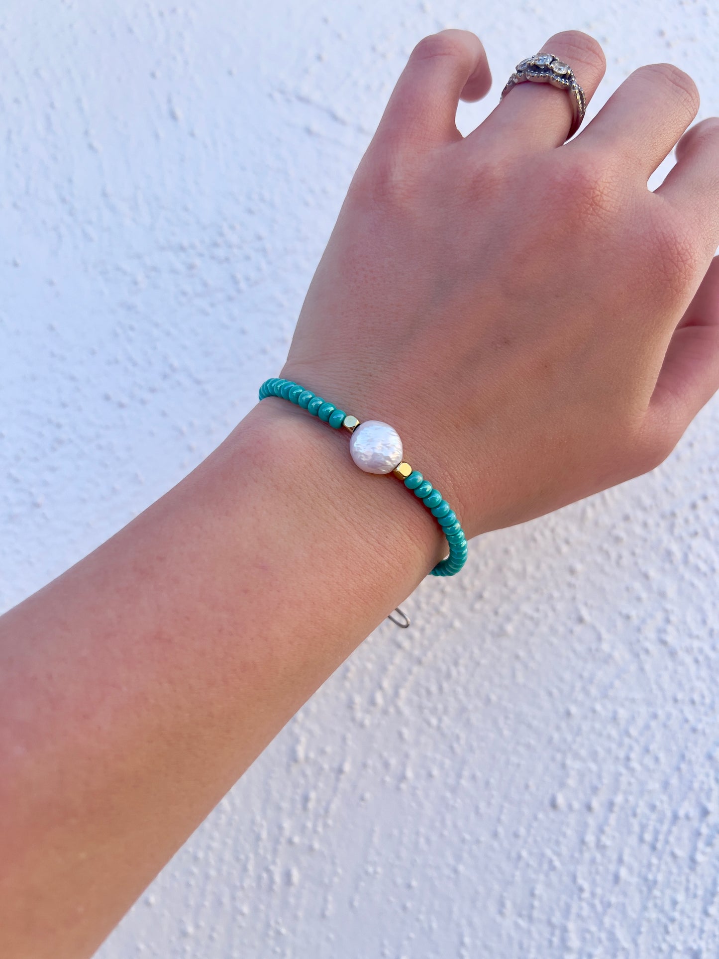 Coin Pearl Bracelet