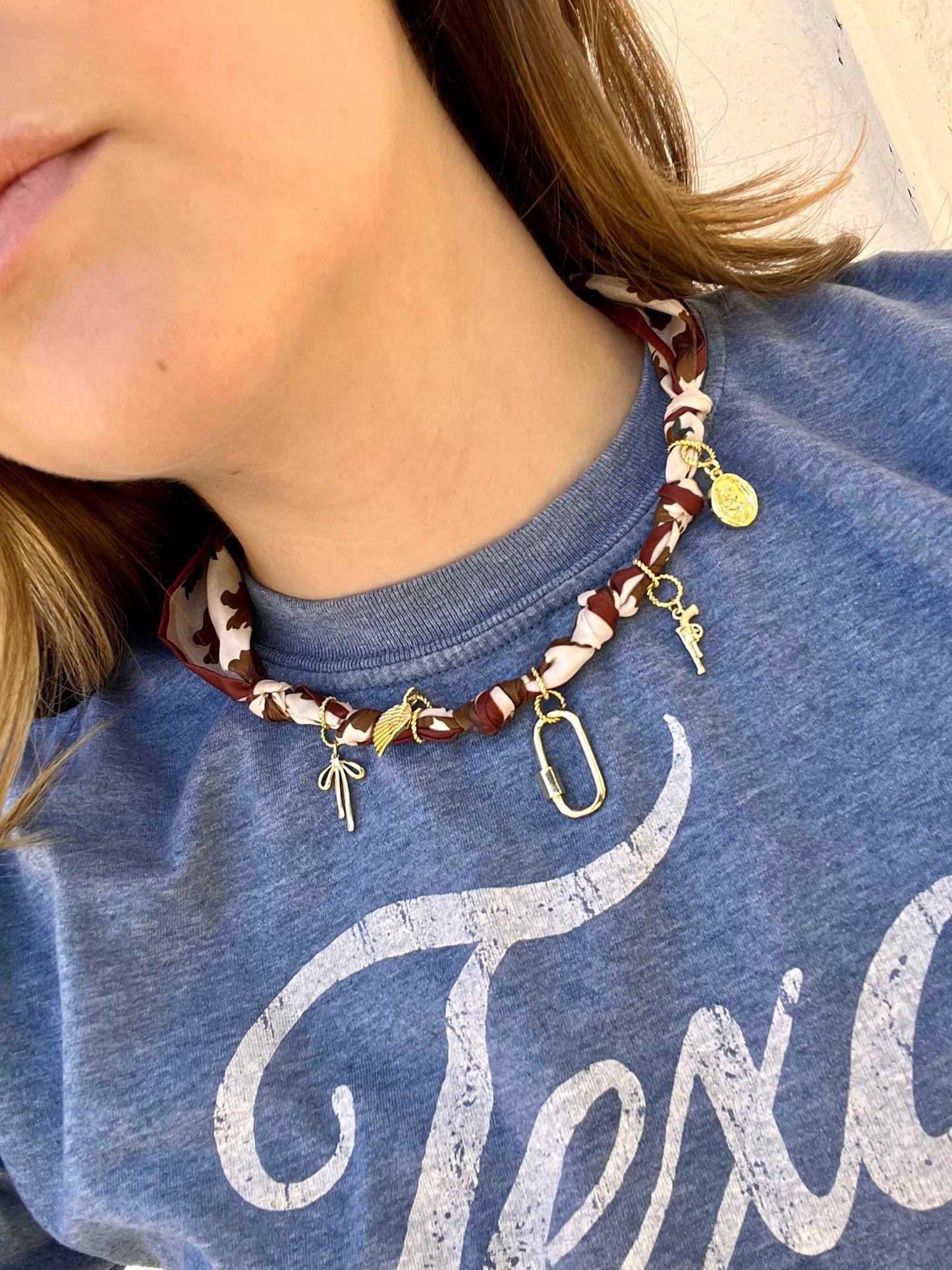 Handkerchief Necklace/Bracelet