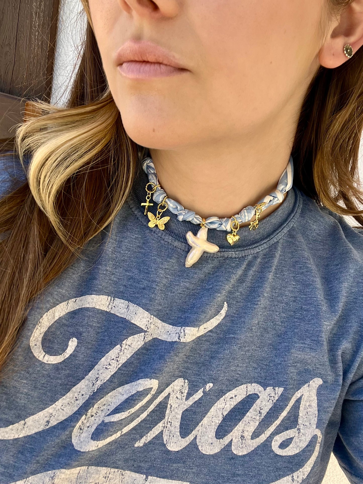 Handkerchief Necklace/Bracelet