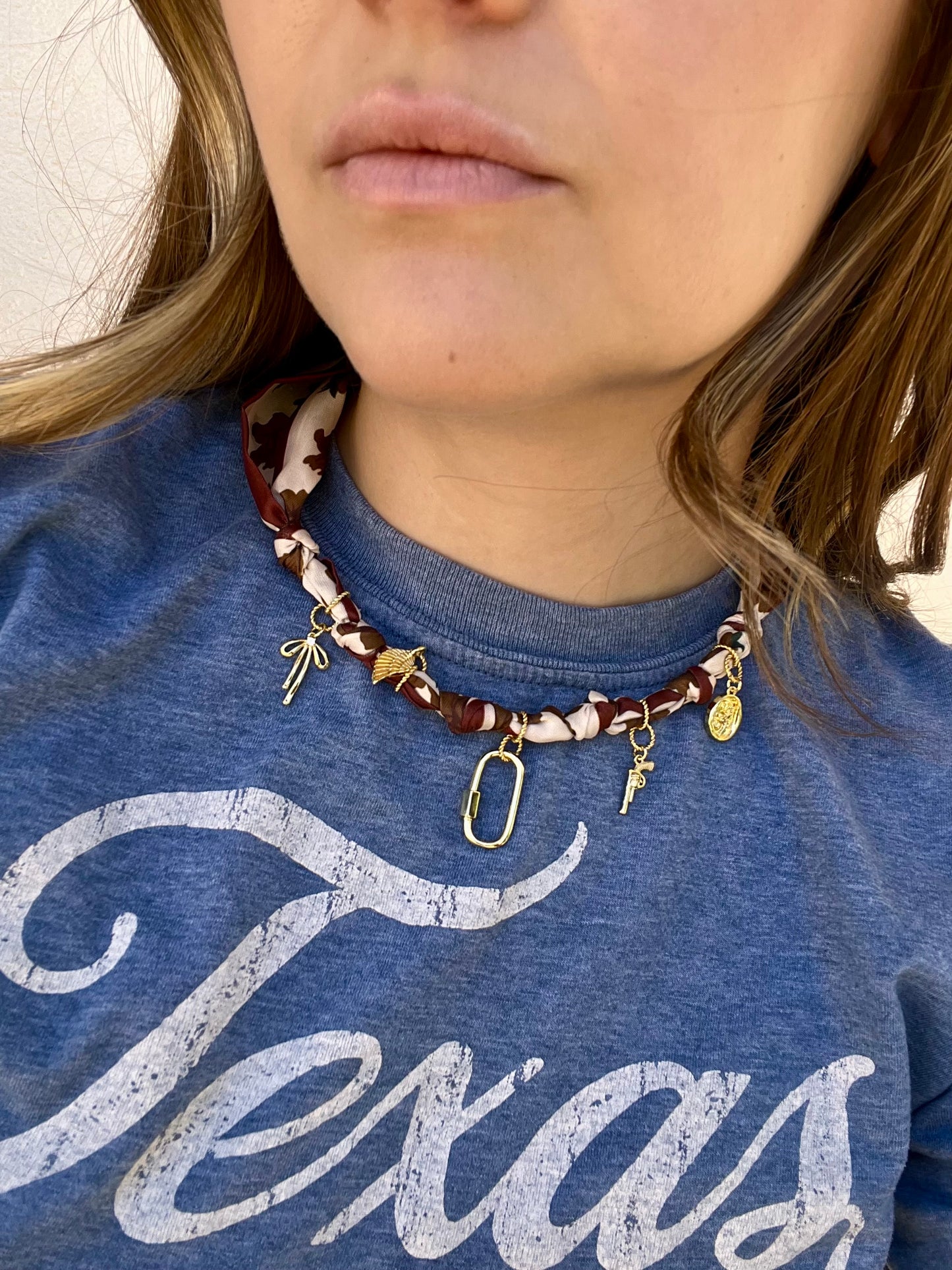 Handkerchief Necklace/Bracelet
