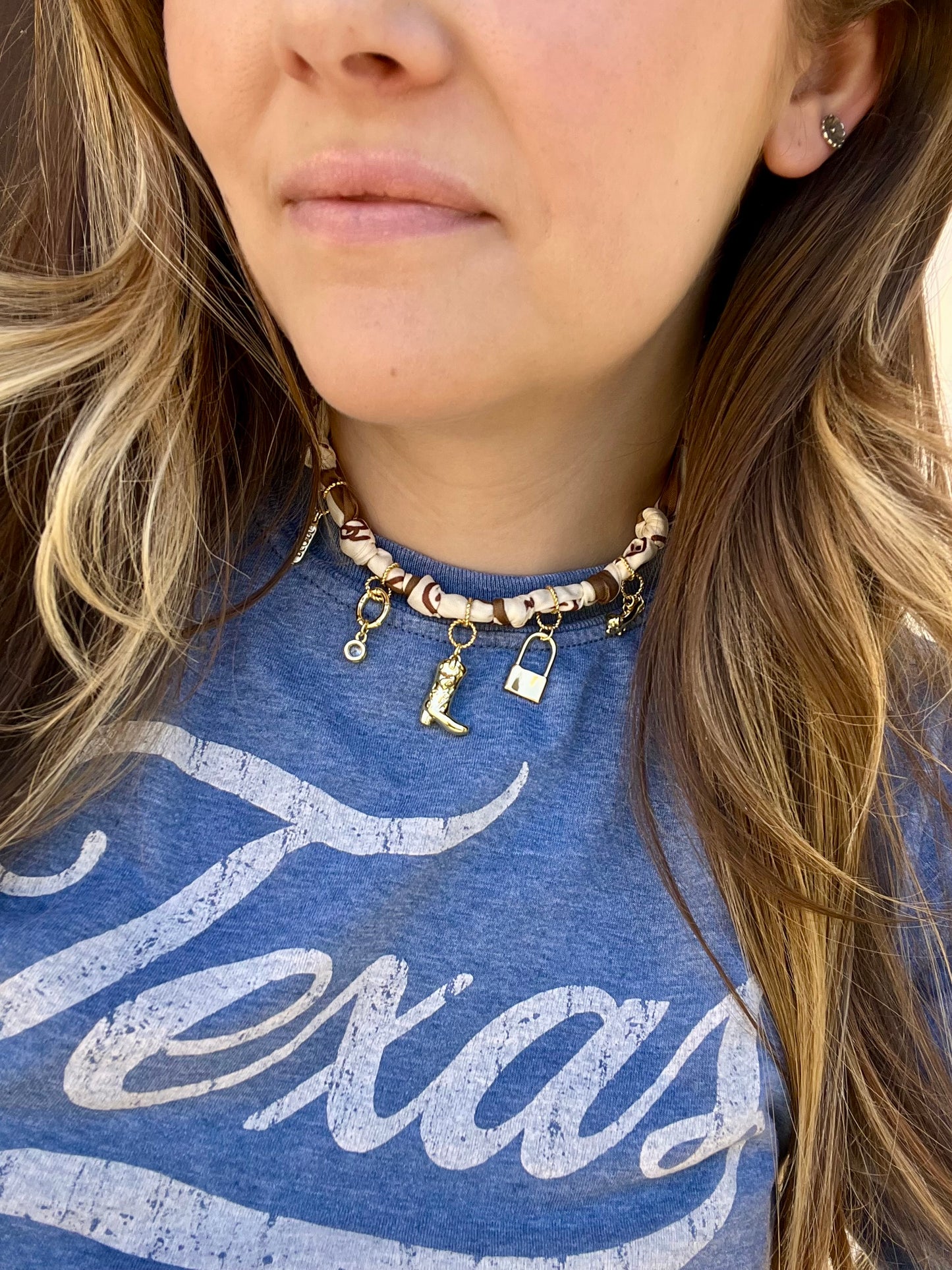 Handkerchief Necklace/Bracelet