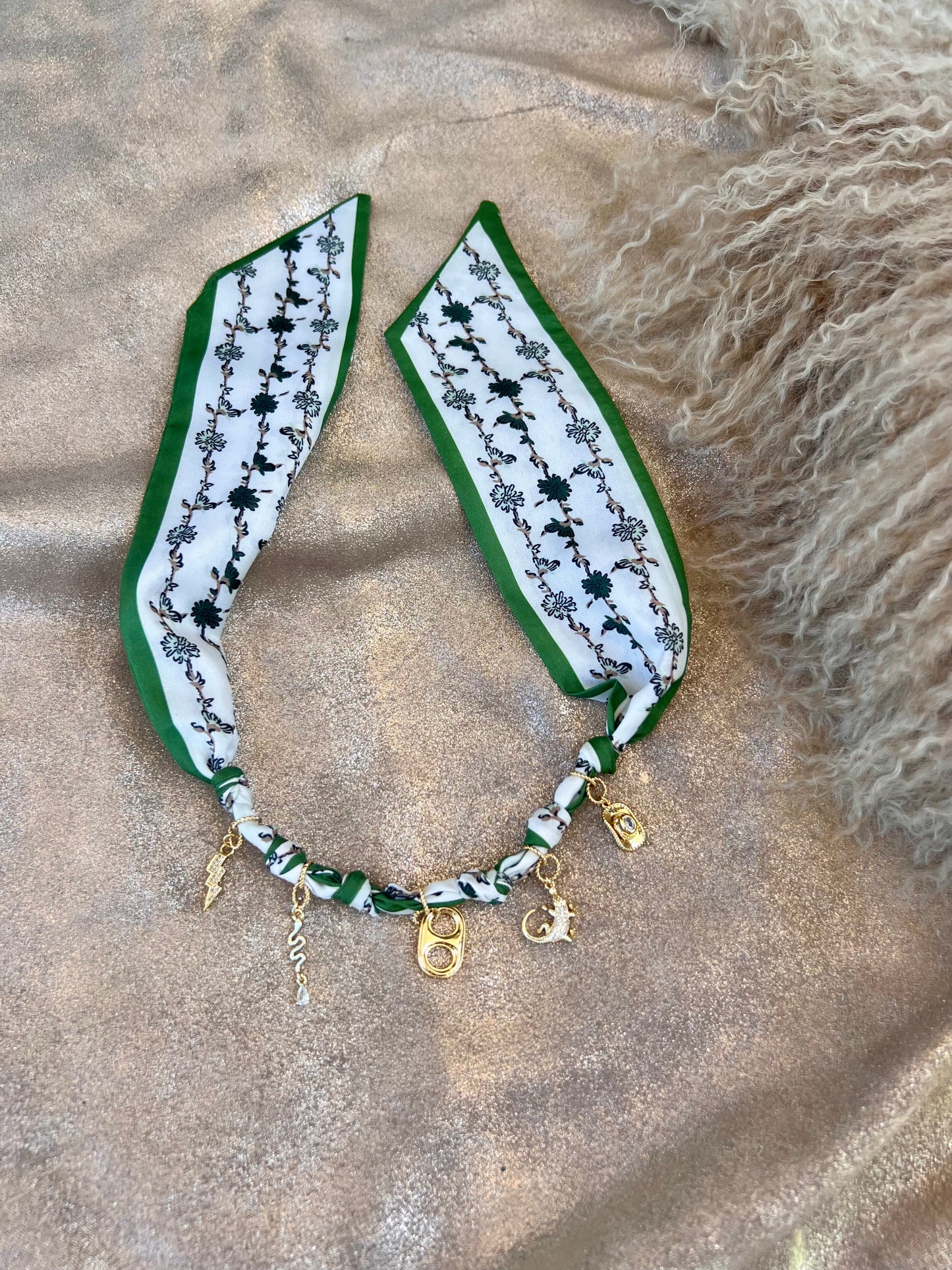 Handkerchief Necklace/Bracelet