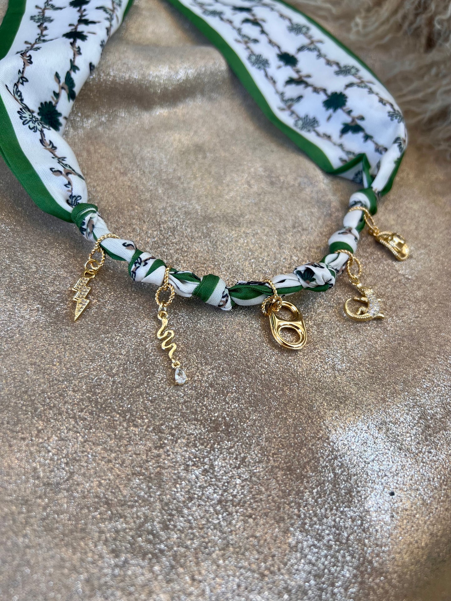 Handkerchief Necklace/Bracelet