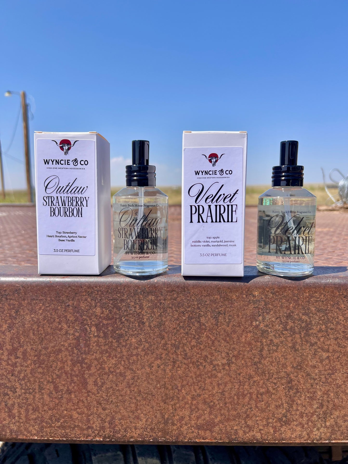 Signature Scent Duo - Outlaw Strawberry Bourbon & Velvet Prairie Perfume