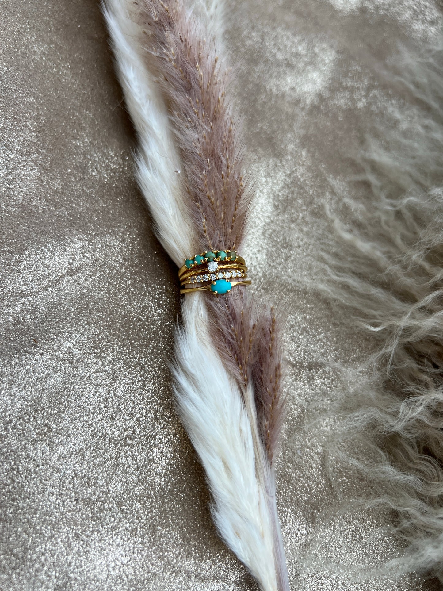 Set of 4 Stacker Rings