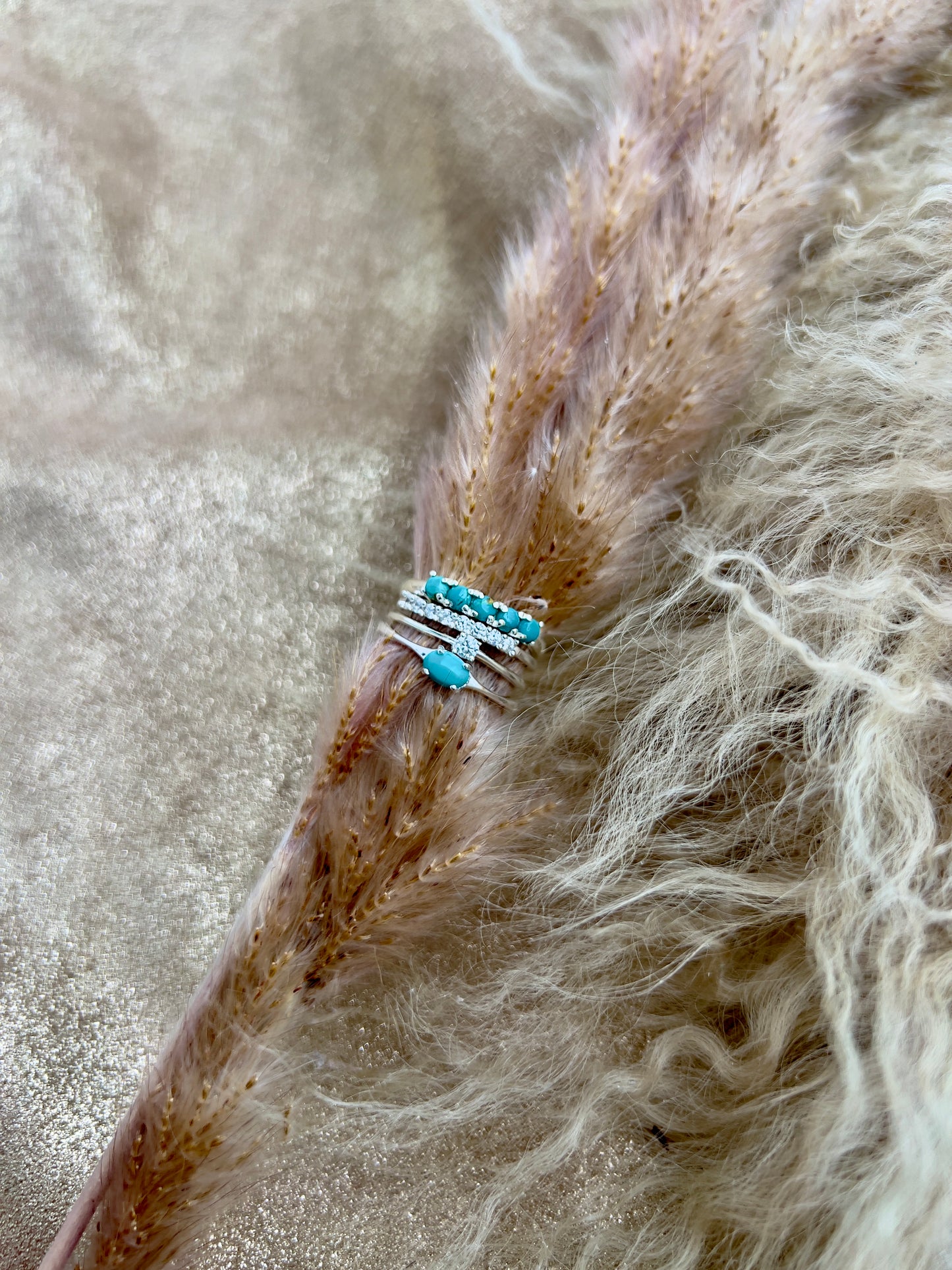 Set of 4 Stacker Rings