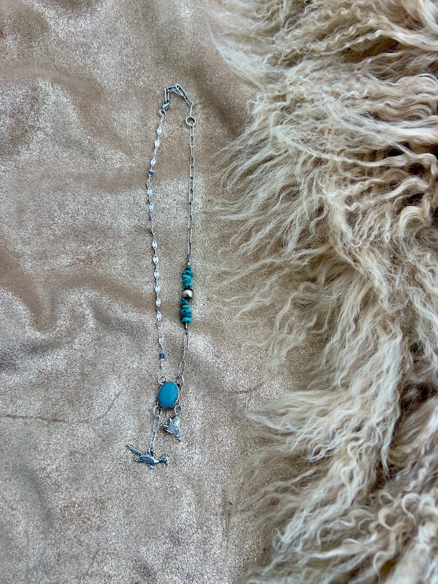 Sterling Silver Charm Necklace