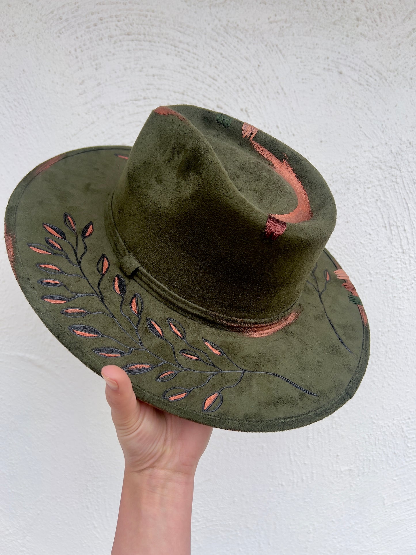 Green Branches Hat