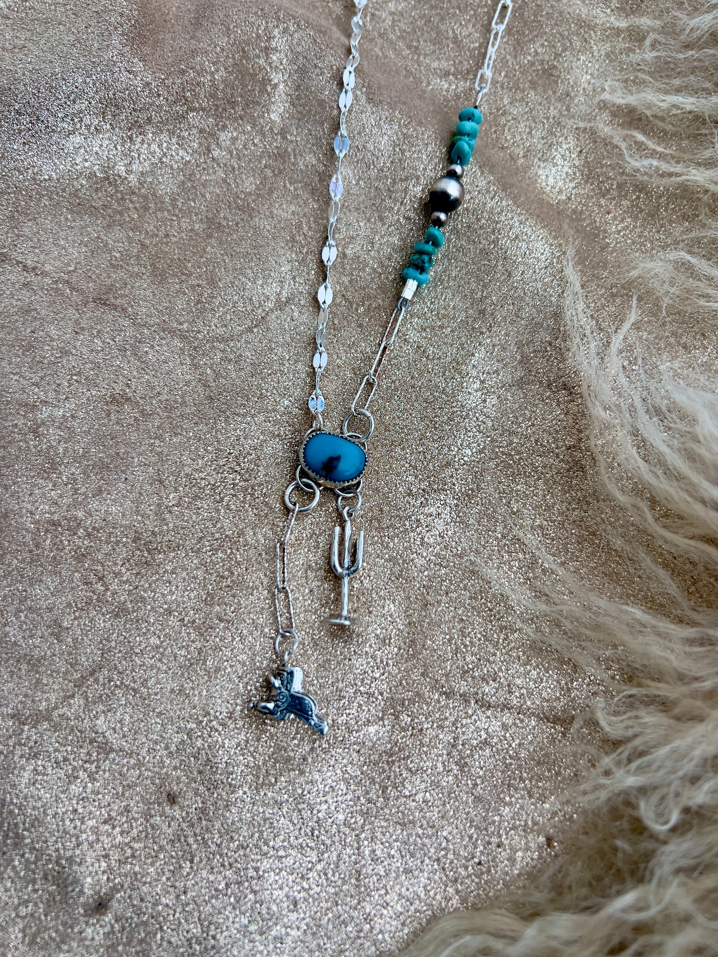 Sterling Silver Charm Necklace