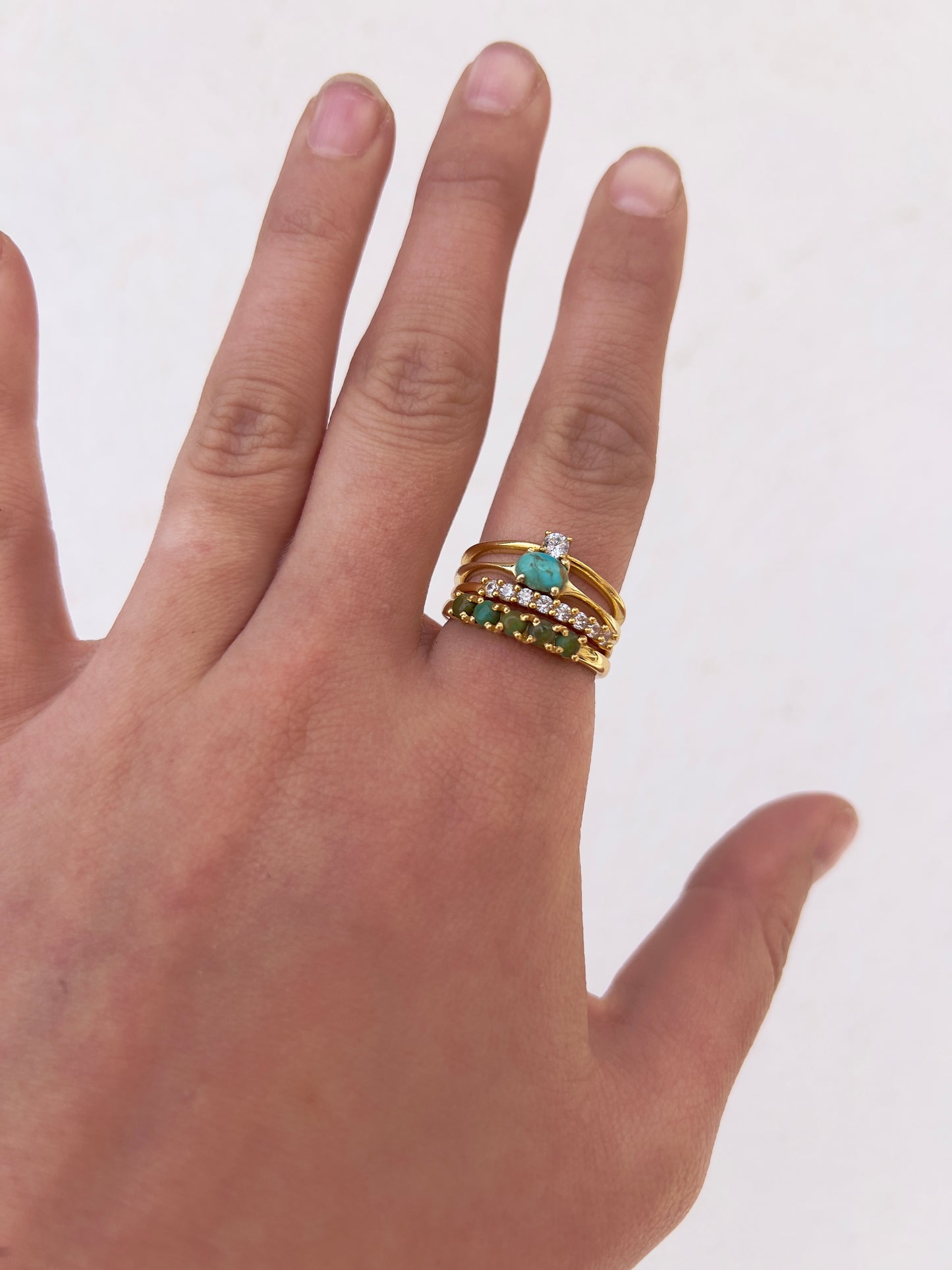 Set of 4 Stacker Rings