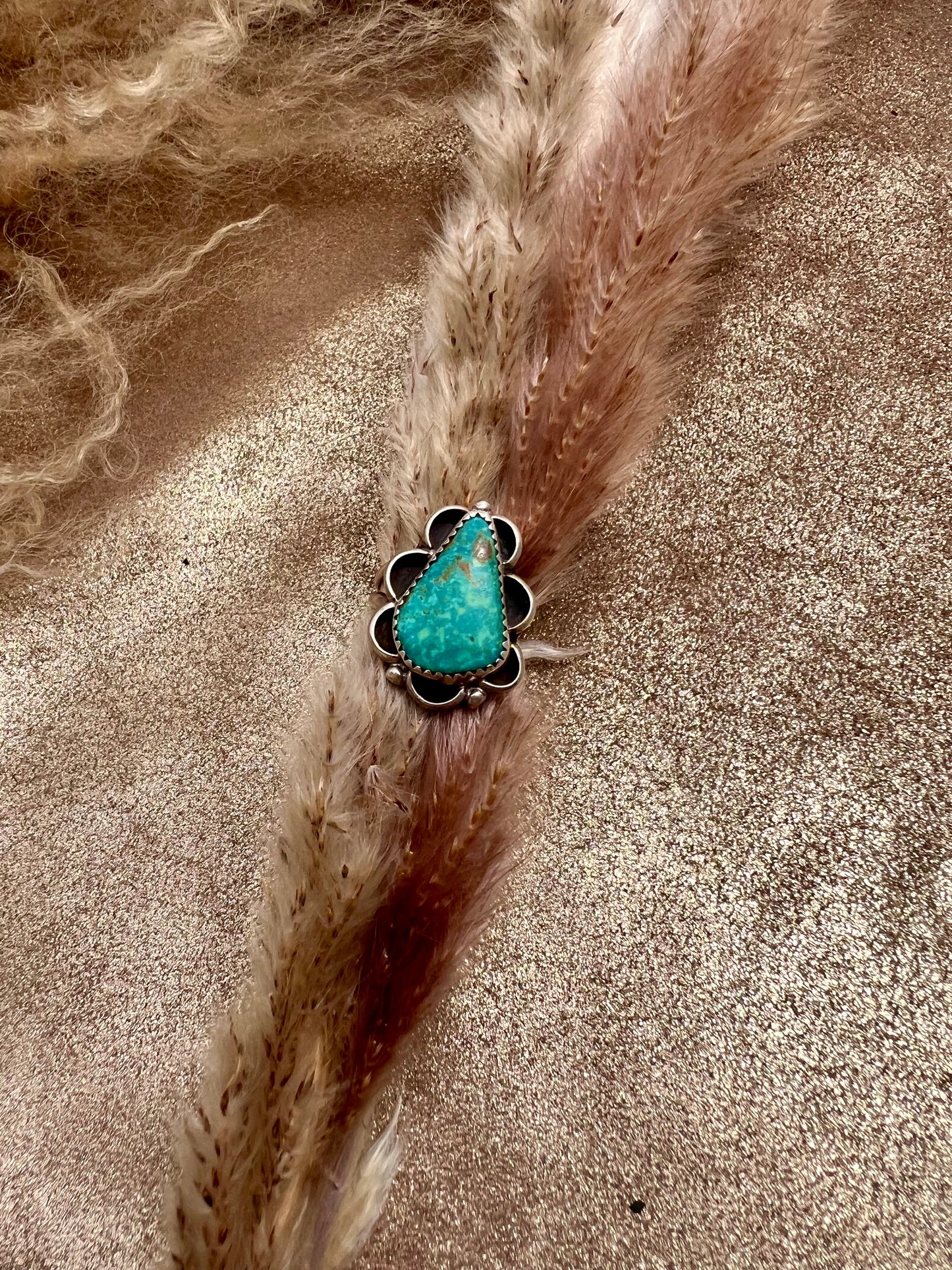 Green Turquoise Ring