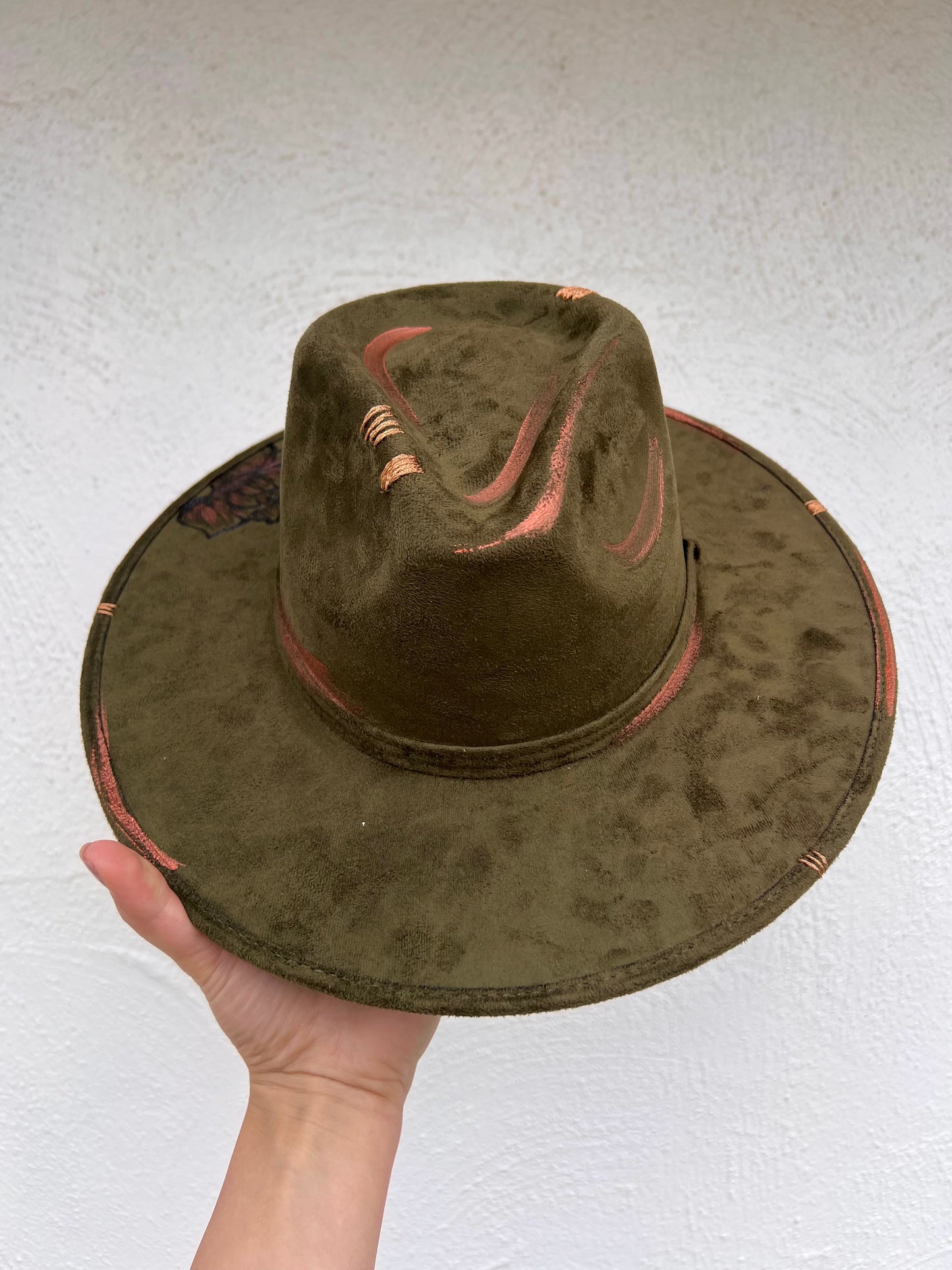 Green and Copper Hat
