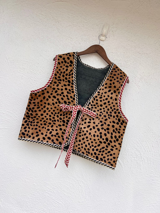 Cheetah Vest - Size Large