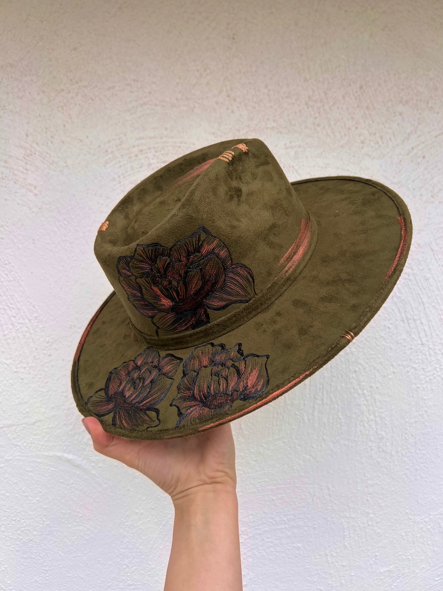 Green and Copper Hat