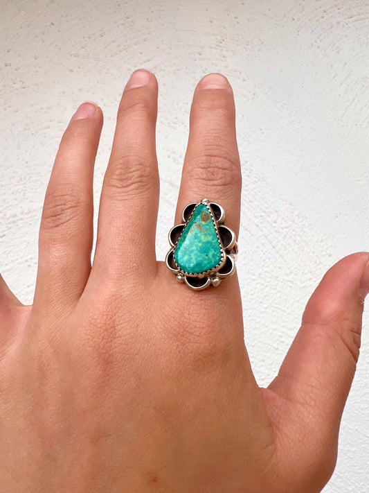 Green Turquoise Ring