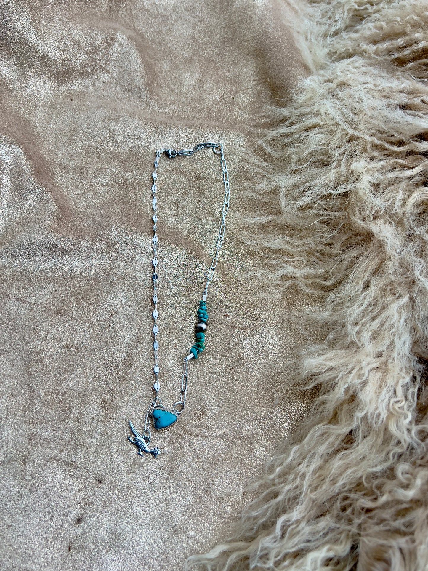 Sterling Silver Charm Necklace