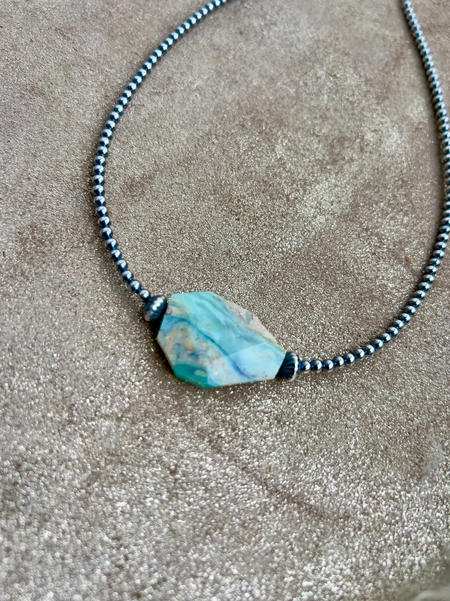 Peruvian Opal Necklace
