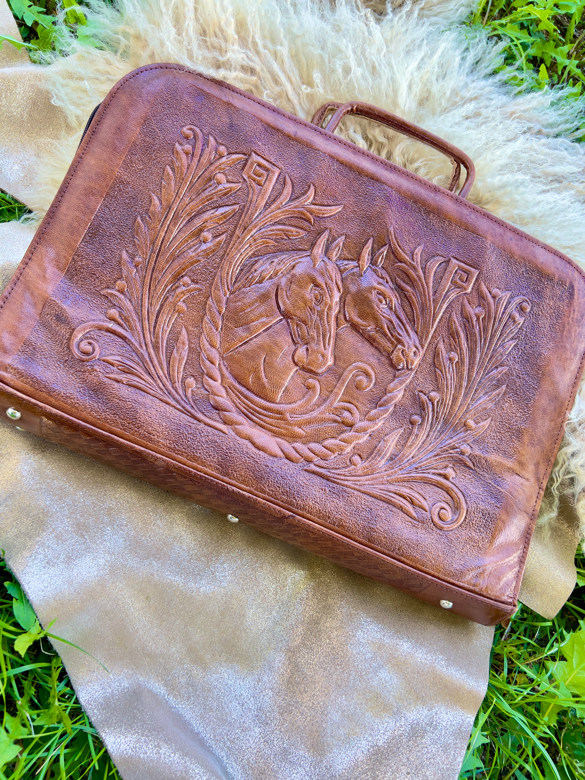 Western Horse Laptop Case/Briefcase
