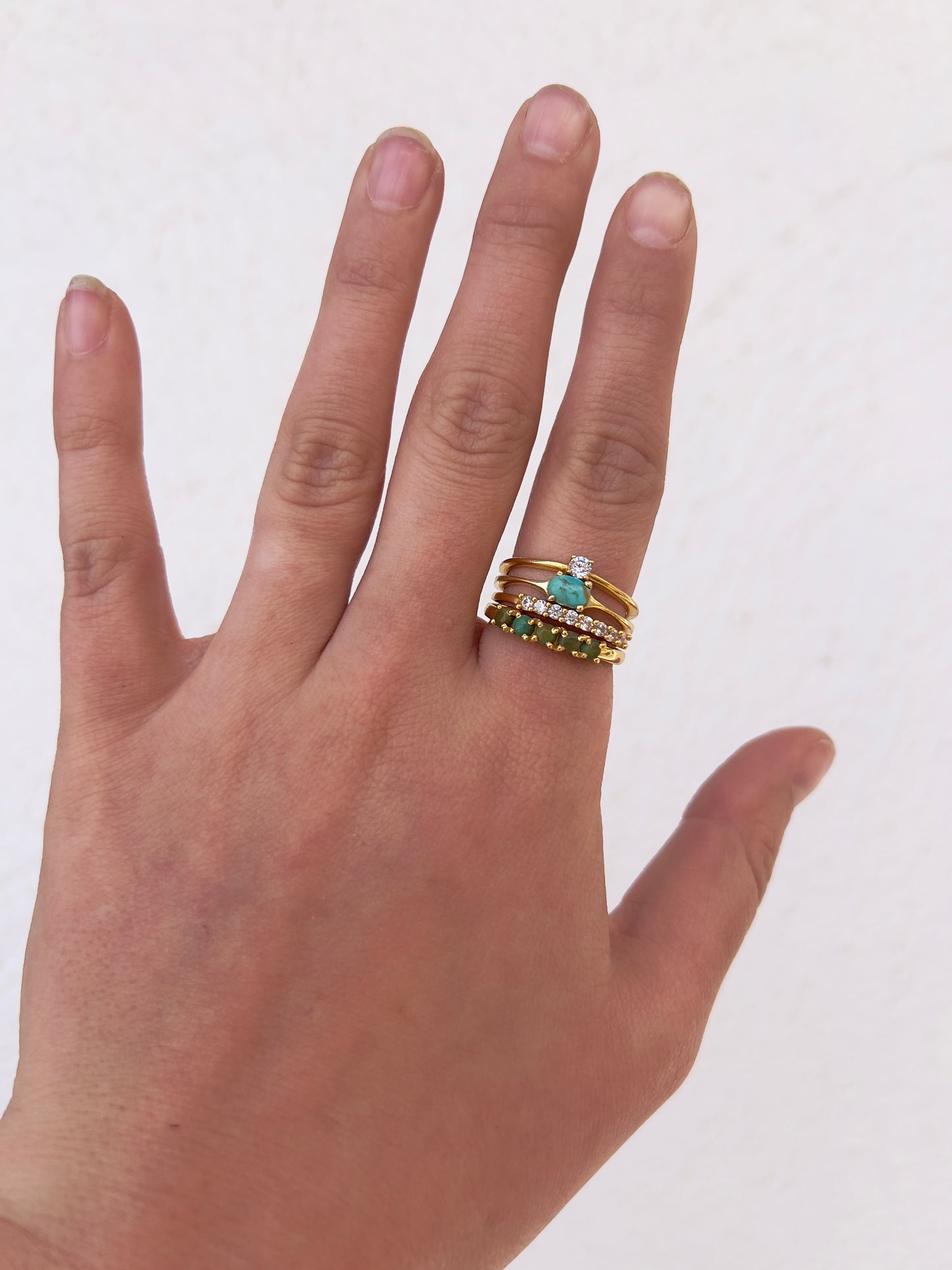 Set of 4 Stacker Rings