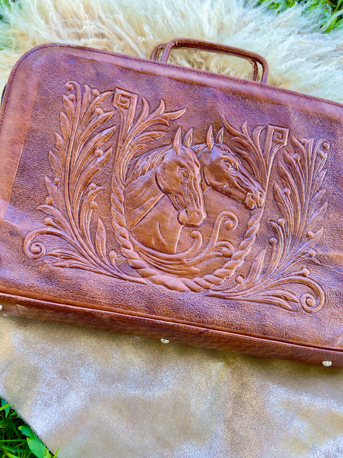 Western Horse Laptop Case/Briefcase