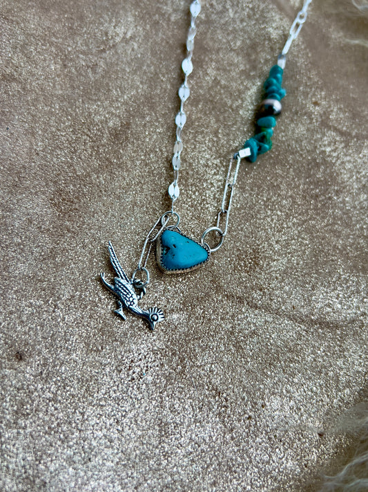 Sterling Silver Charm Necklace