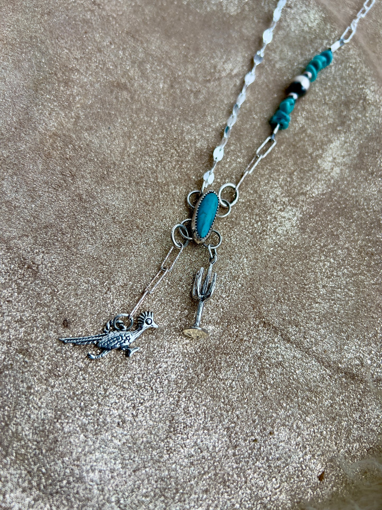 Sterling Silver Charm Necklace