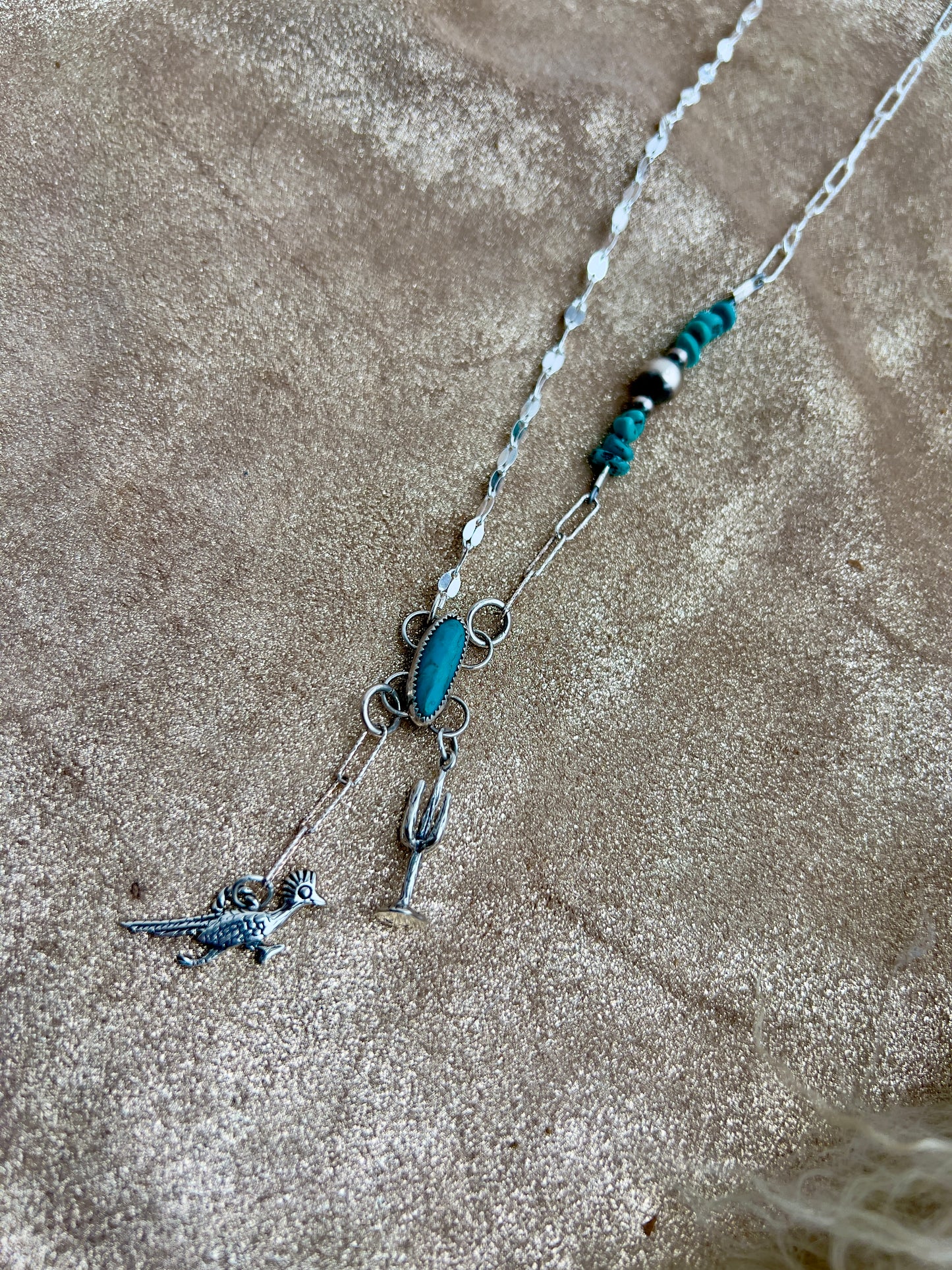 Sterling Silver Charm Necklace