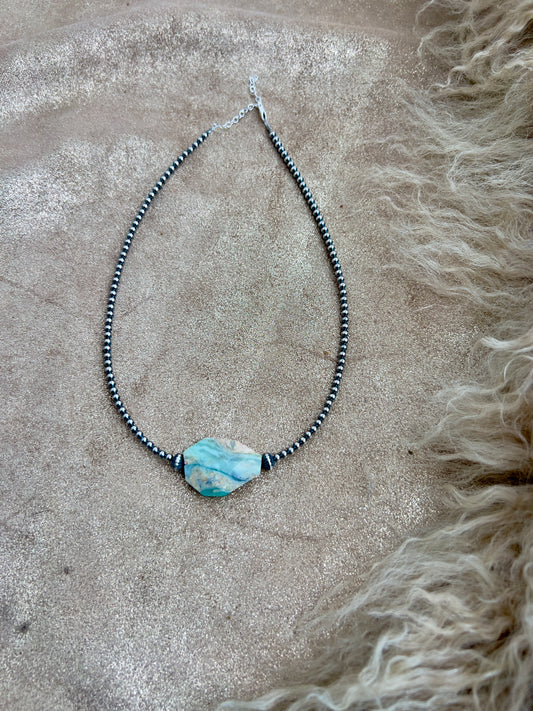 Peruvian Opal Necklace