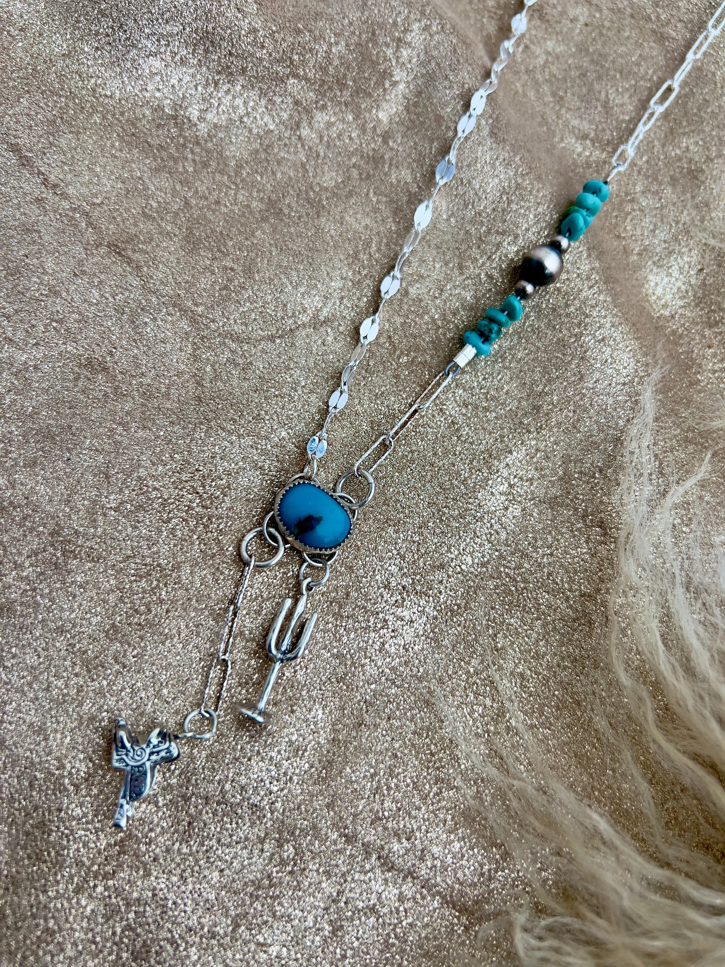 Sterling Silver Charm Necklace