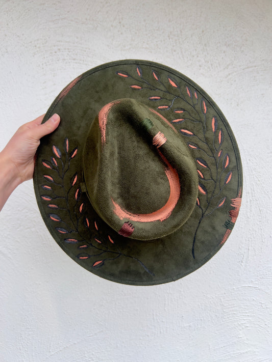 Green Branches Hat