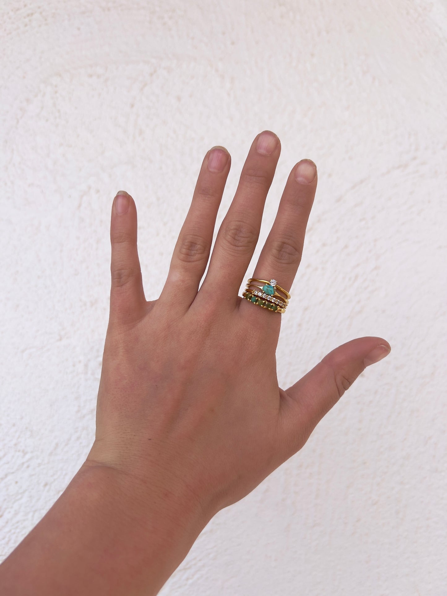 Set of 4 Stacker Rings