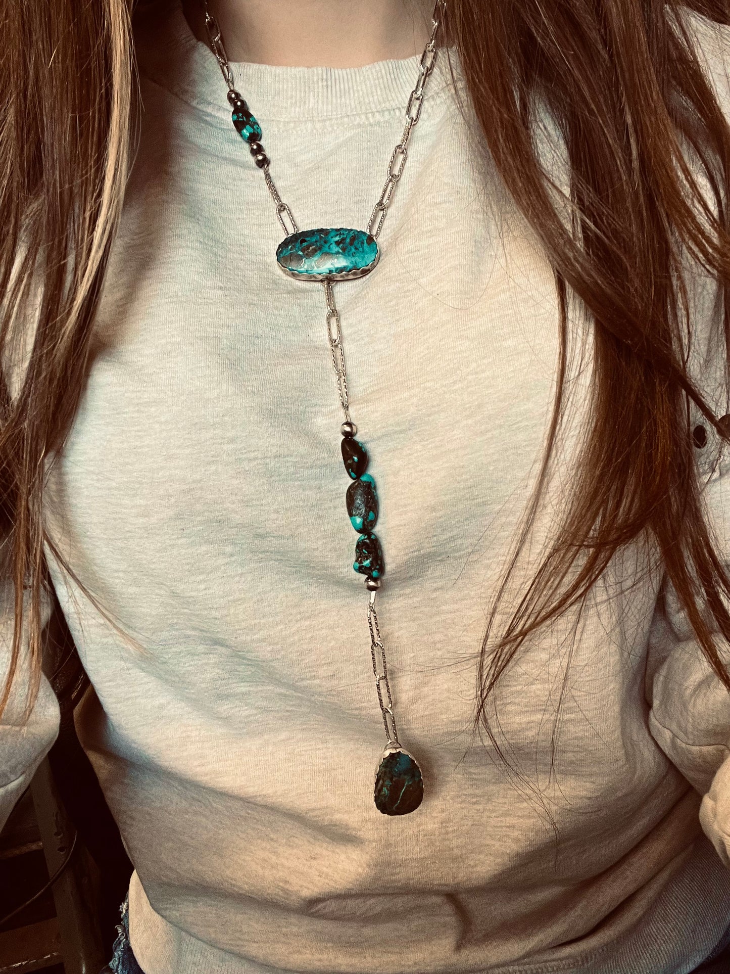 Turquoise Lariat