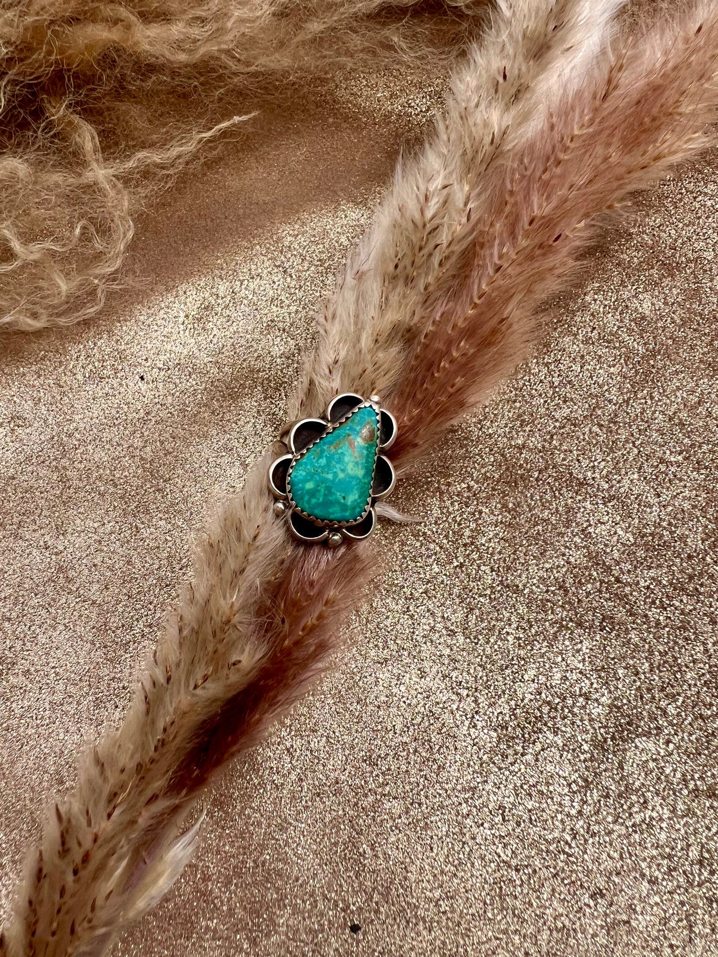 Green Turquoise Ring