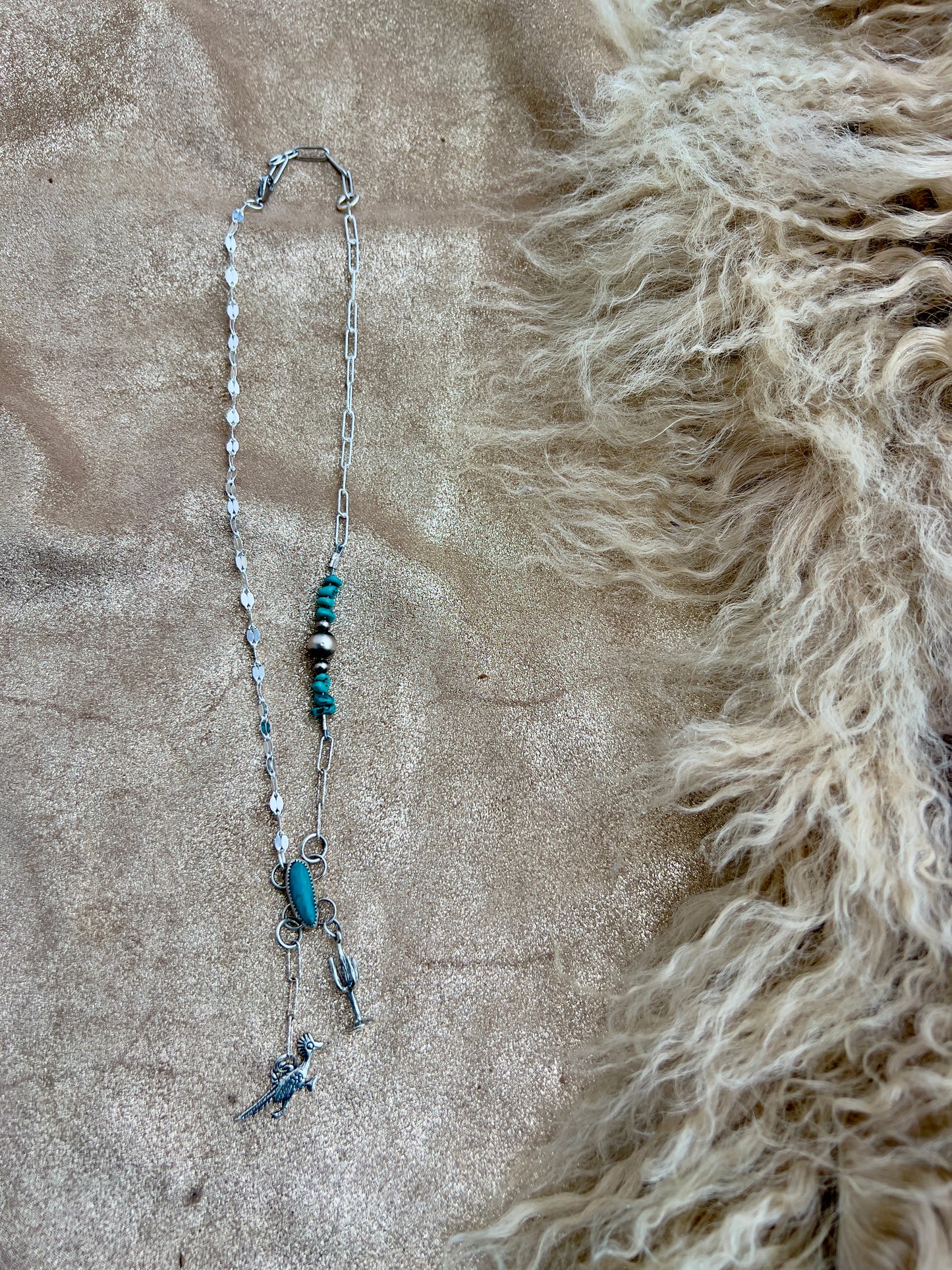 Sterling Silver Charm Necklace