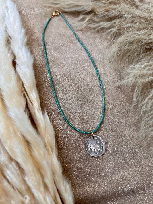 Buffalo Nickel Necklace