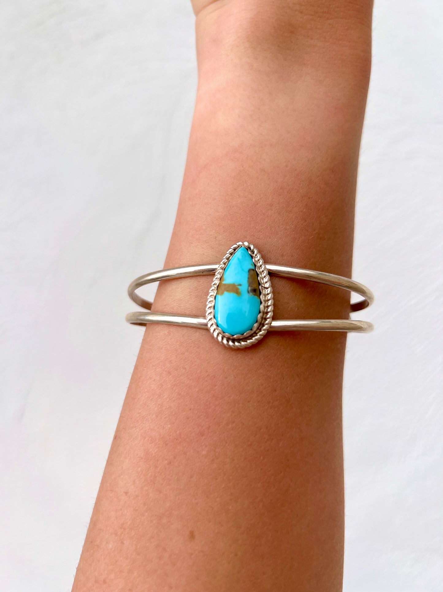 Teardrop Turquoise Bracelet