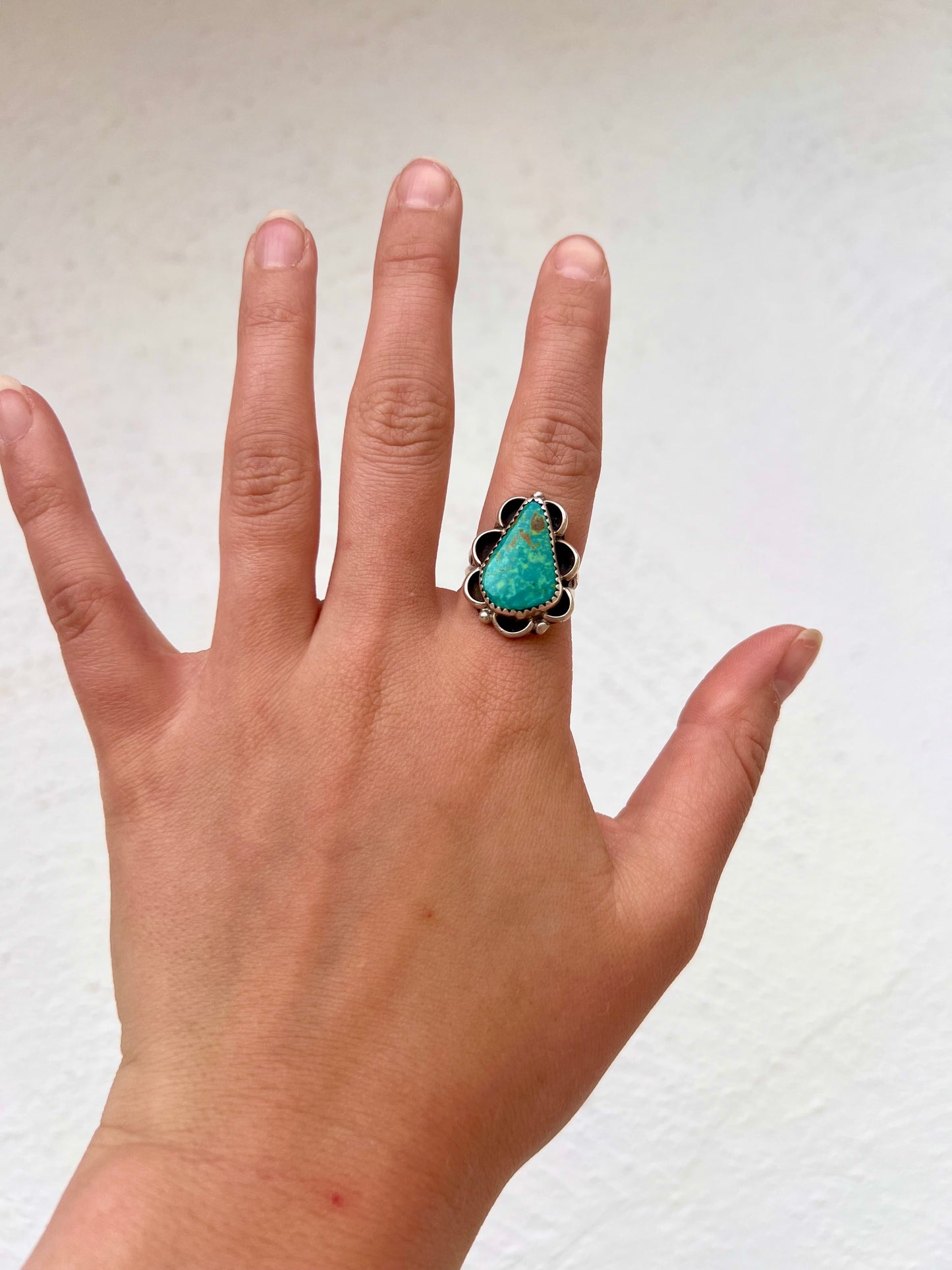 Green Turquoise Ring