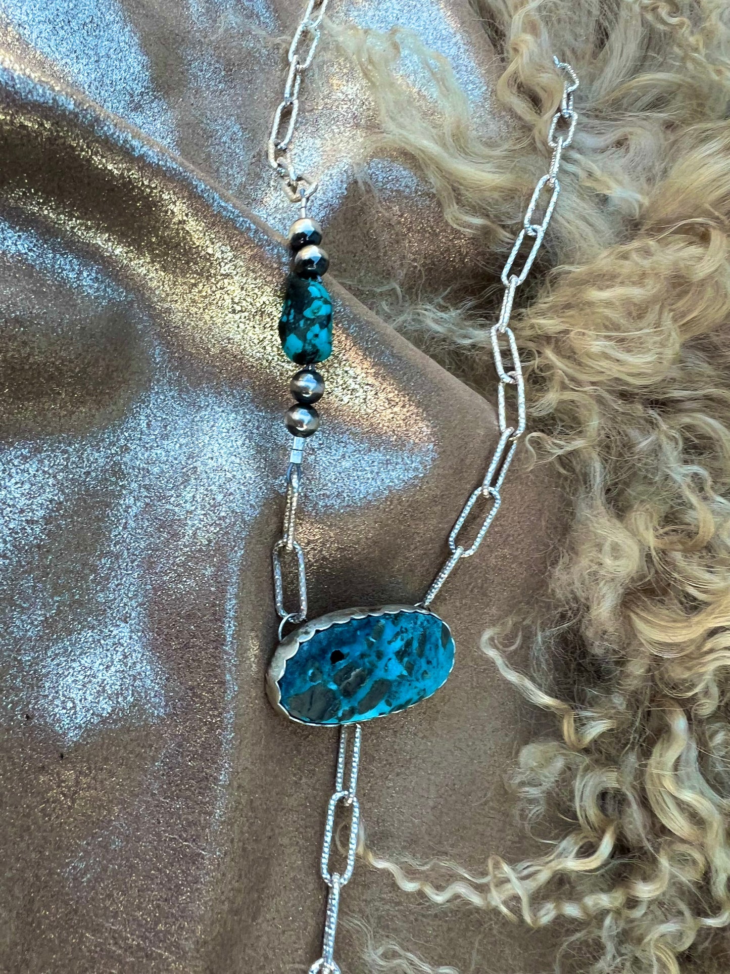 Turquoise Lariat