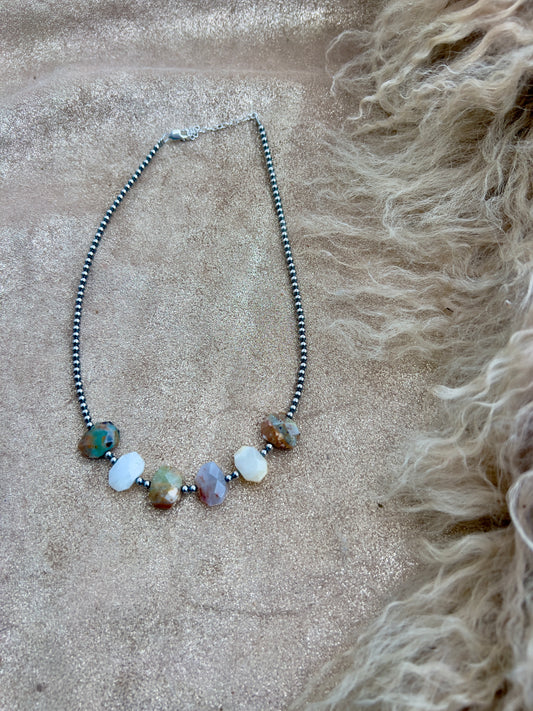 Peruvian Opal Necklace
