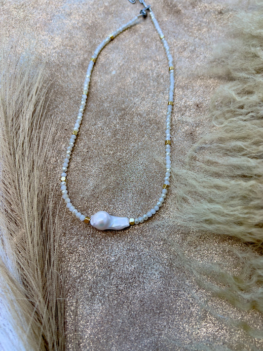 Baroque Pearl Necklace