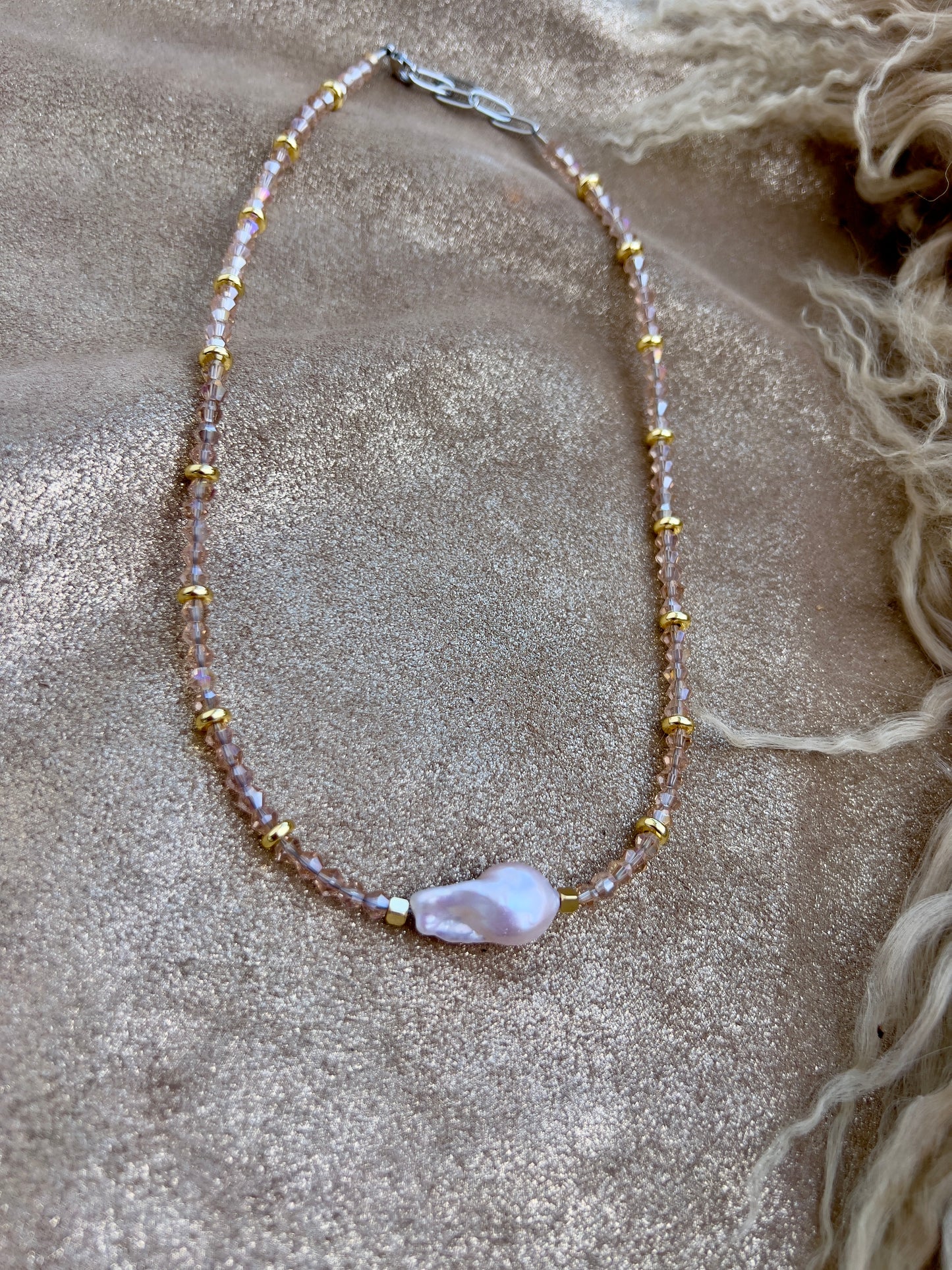 Baroque Pearl Necklace